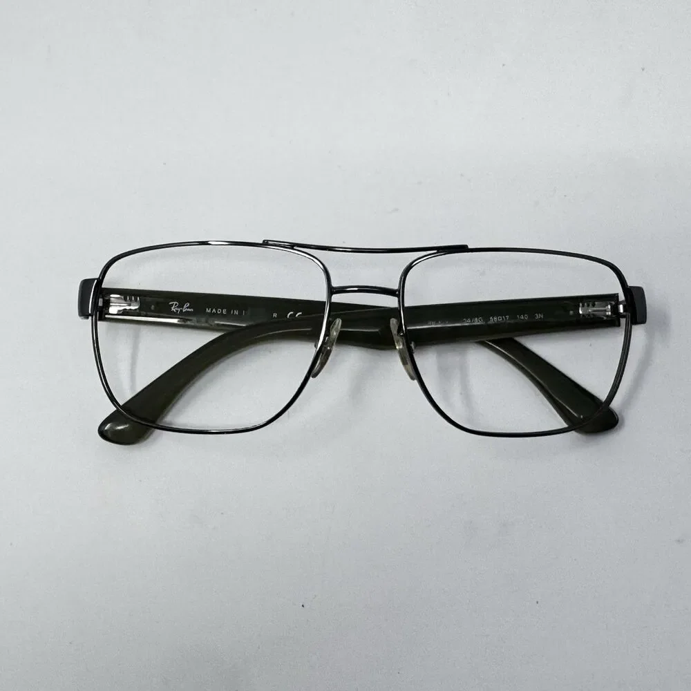 Ray-Ban RB3530 004/8G Gunmetal Sunglass Frames 58-17-140 Made in Italy